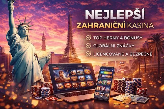 Zahraniční kasina Jak si vybrat to správné online kasino